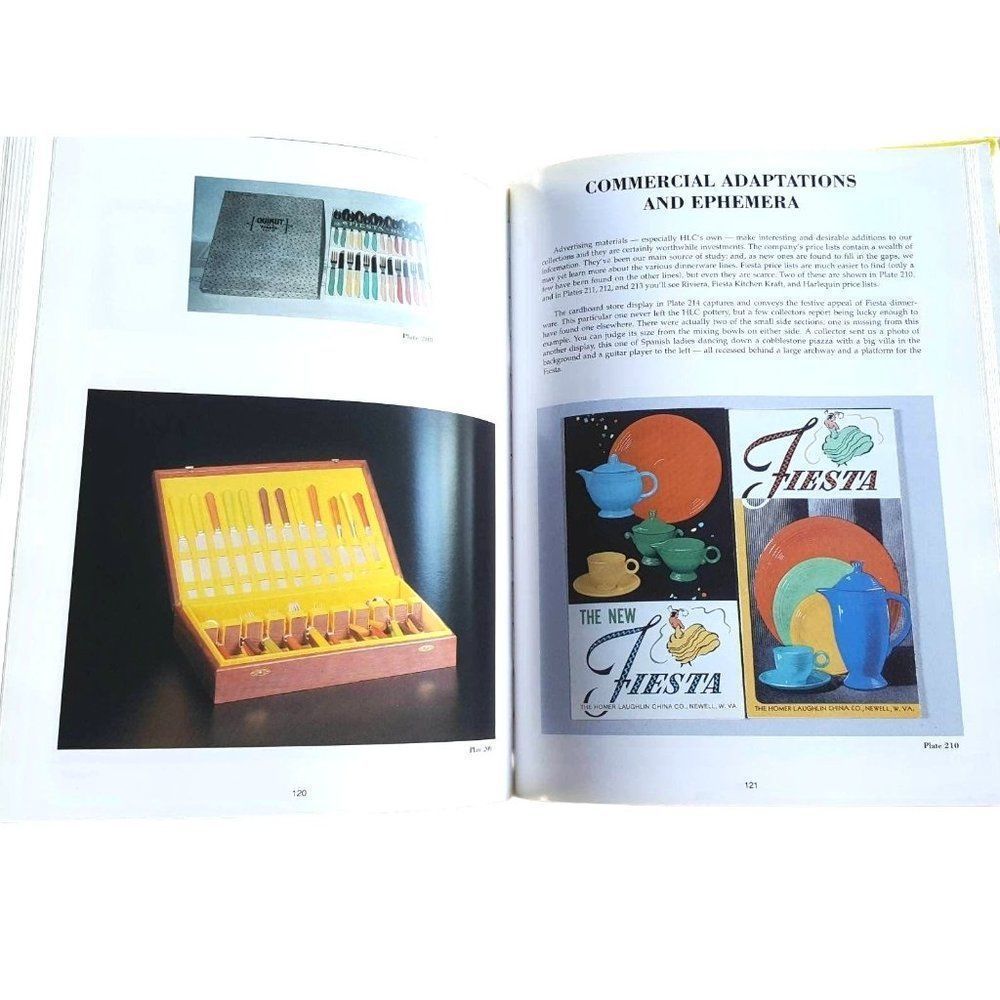 Fiesta Pottery Book Collector's Encyclopedia Fiesta Harlequin Riviera Kitchen Kr - Picture 2 of 6